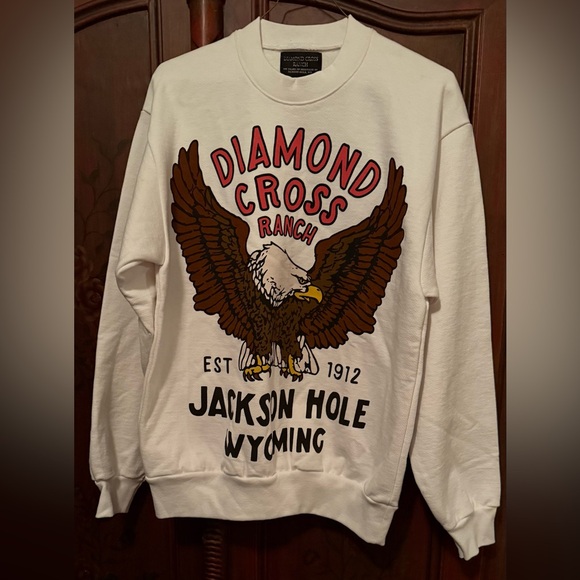 Diamond Cross Ranch Graphic Sweatshirt - Picture 2 of 4